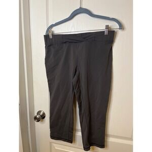 Columbia Sportswear Womens Gray Capri Leggings‎ Athletic Workout Pants